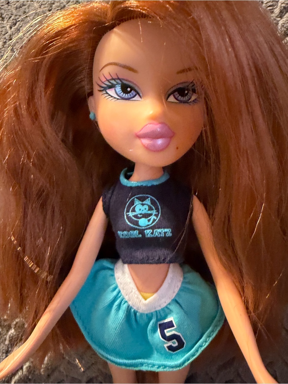 Bratz Play Sports Roxxi Soccer 2001 MGA Doll, with  Outfit & Shoes